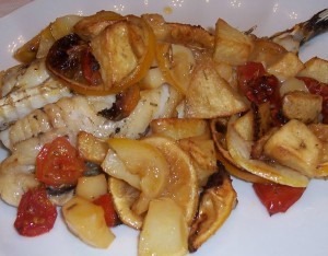 patate con coda di rospo