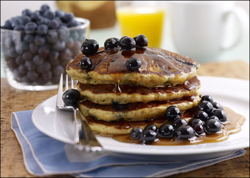 Pancake all’avena con la frutta